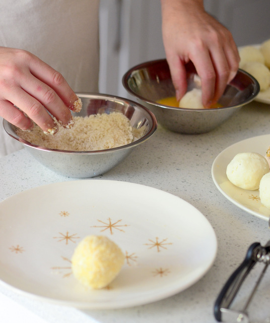How to make Turkey and Stuffing Potato Balls