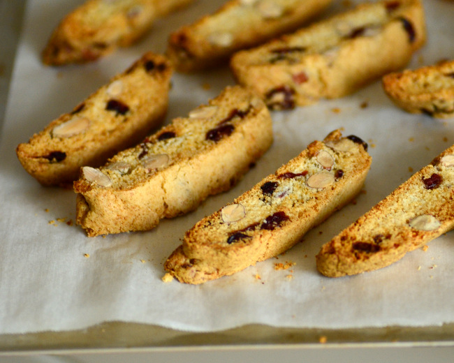Baking Bites for Craftsy: Cherry Almond Biscotti