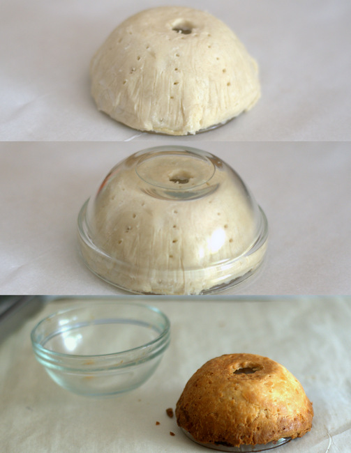 How to make a domed pie crust pastry