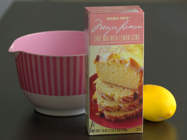 Trader Joe s Meyer Lemon Cake Mix Reviewed Baking Bites