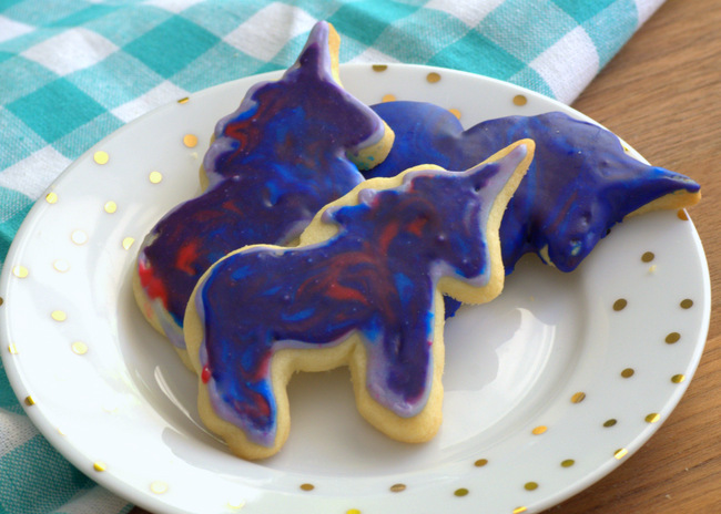 Unicorn Sugar Cookies