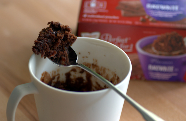 Duncan Hines Perfect Size for 1 Brownie Mix, reviewed