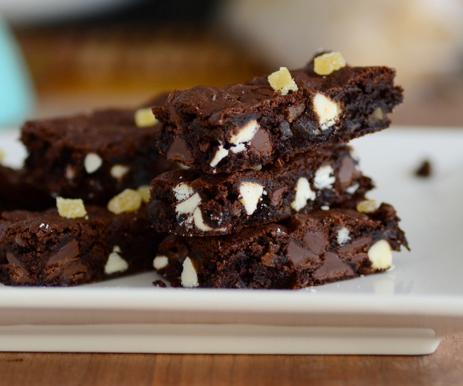 Double Chocolate Ginger Cookie Bars