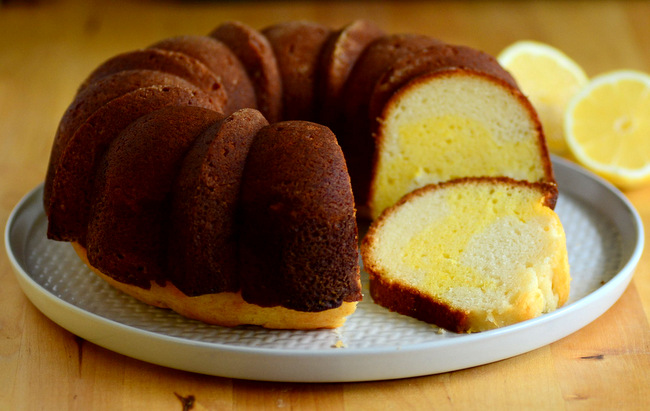 Lemon Swirl Bundt Cake