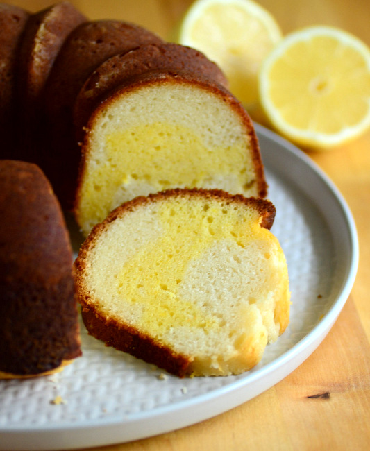 Lemon Swirl Bundt Cake