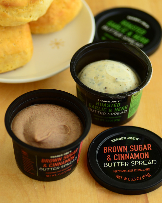 Trader Joe's Cinnamon and Garlic Herb Butter Spreads, reviewed
