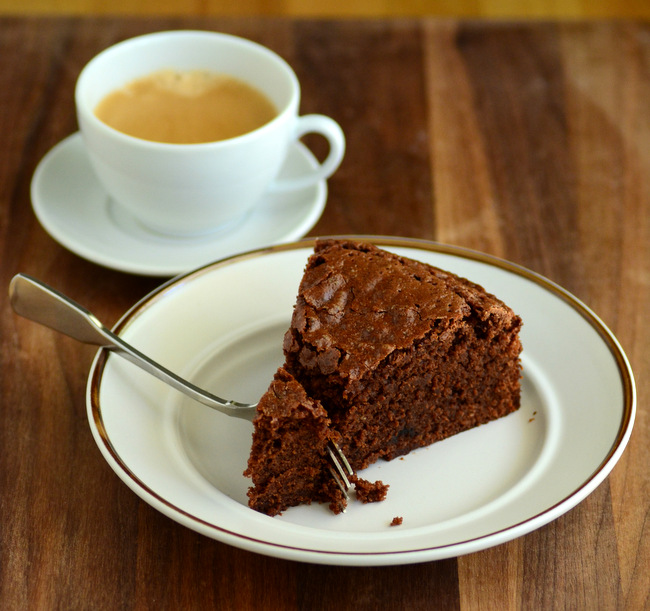 Espresso Brownie Cake