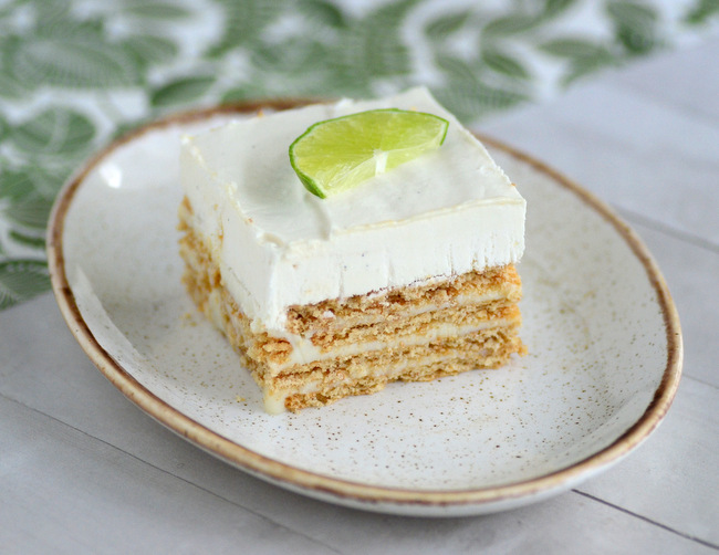 Key Lime Pie Icebox Cake