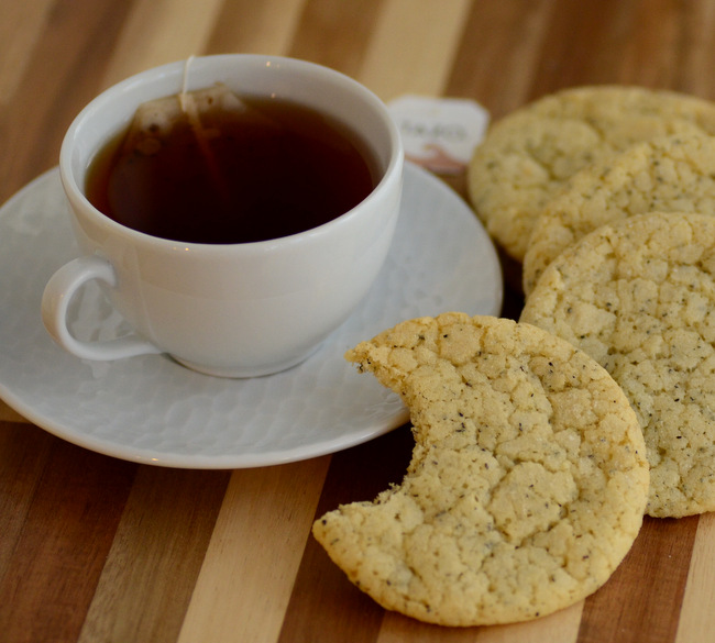 Earl Grey and Vanilla Sugar Cookies