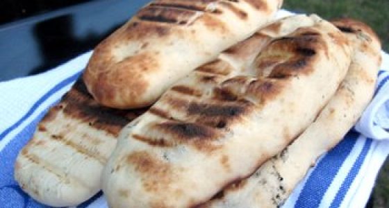 Easy Grilled Flatbread