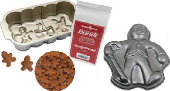 Gingerbread baking accessories