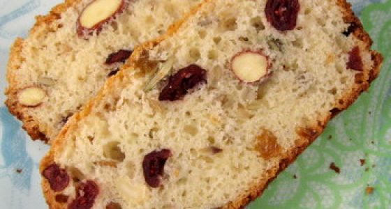Sweet and Nutty Tea Bread
