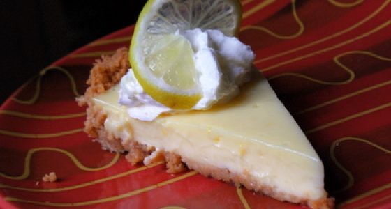 Double Citrus Key Lime Pie (baked)
