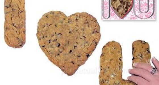 I <Heart> You Jumbo Cookie Cutters