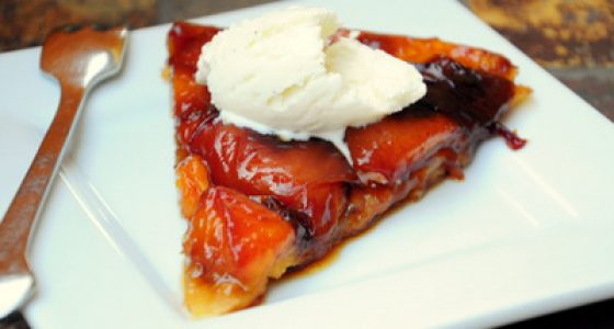 Peach Tarte Tatin Baking Bites