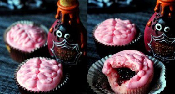 6 Filled Halloween Cupcakes and Other Tricky Treats