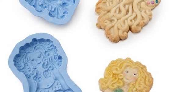 3D Sea Creature Cookie Molds