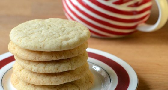 Eggnog Sugar Cookies