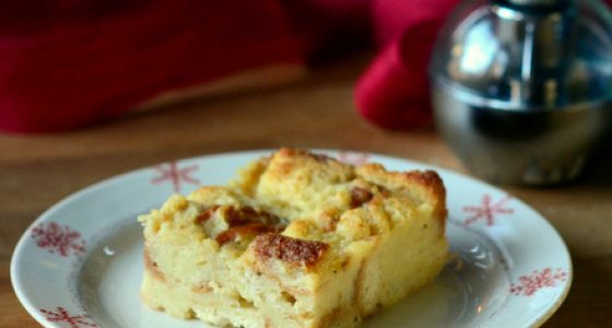 Baking Bites for Craftsy: Use Leftover Eggnog in Bread Pudding