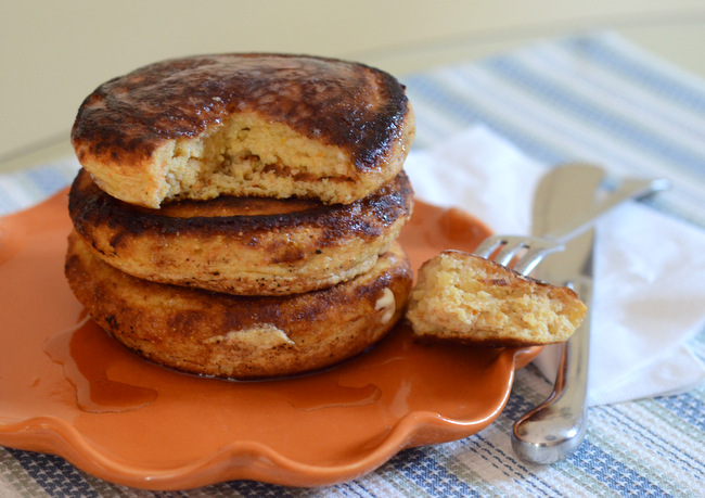 Hoecakes with Maple Butter