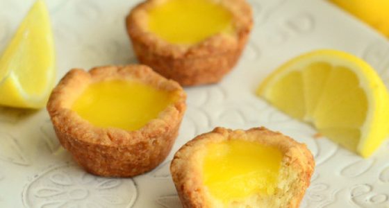 Bite-Sized Lemon Curd Tarts