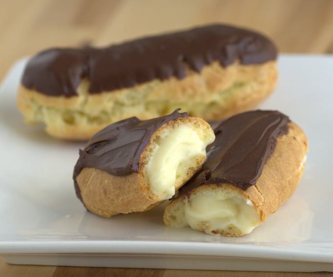 Baking Bites for Craftsy: How to Make Eclairs - Baking Bites