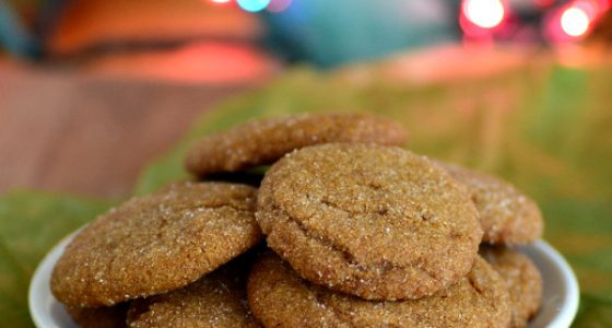 Five Spice Molasses Cookies